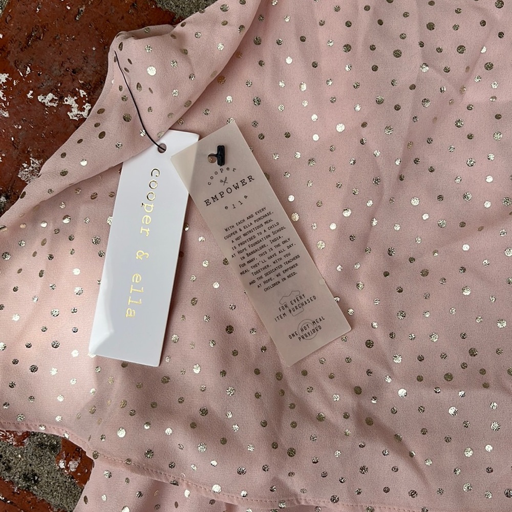 Cooper & Ella pink dress